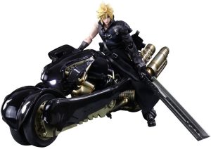 Square Enix Final Fantasy VII 7 Advent Children Cloud Strife & Fenrir Play Arts Kai Action Figure