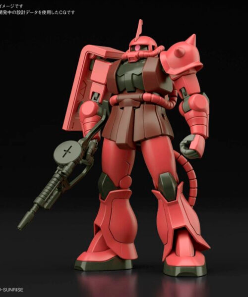 HGUC #234 MS-06S Zaku II Char's Custom Type 40th 1/144