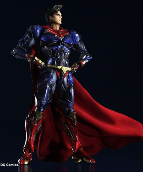 DC Play Arts Kai Variant Superman Action Figure #06