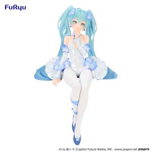 Hatsune Miku Flower Fairy Nemophila Noodle Stopper Figure