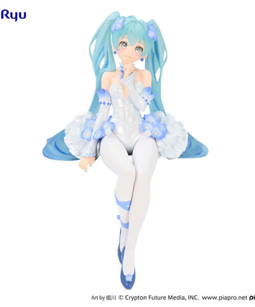 Hatsune Miku Flower Fairy Nemophila Noodle Stopper Figure