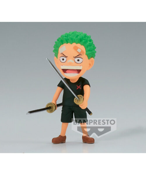 Roronoa Zoro One Piece Wano Kuni Onigashima 10 World Collectable Figure B