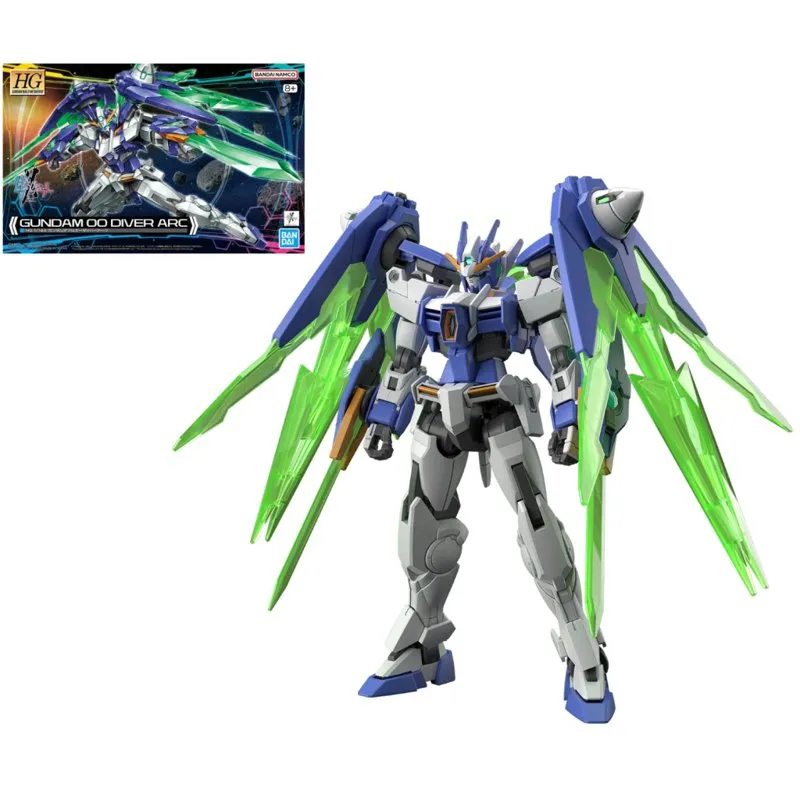 Anime Import 00 Diver Arc HG 1/144 Model Kit-1