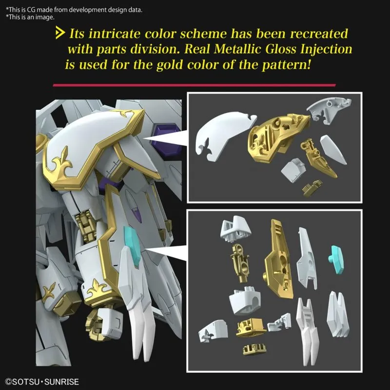 Anime Import Black Knight Squad Cal-re.A HG 1/144 Model Kit-2