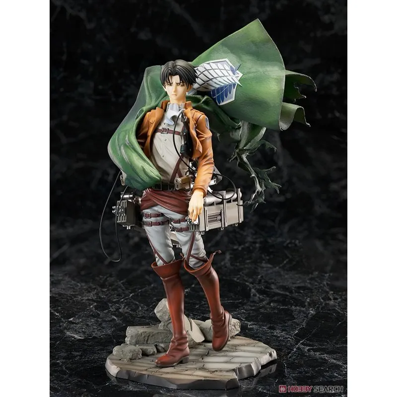 Anime Import Attack Of Titan Pvc Statue 1/7 Levi 24 Cm Hobby Max-1