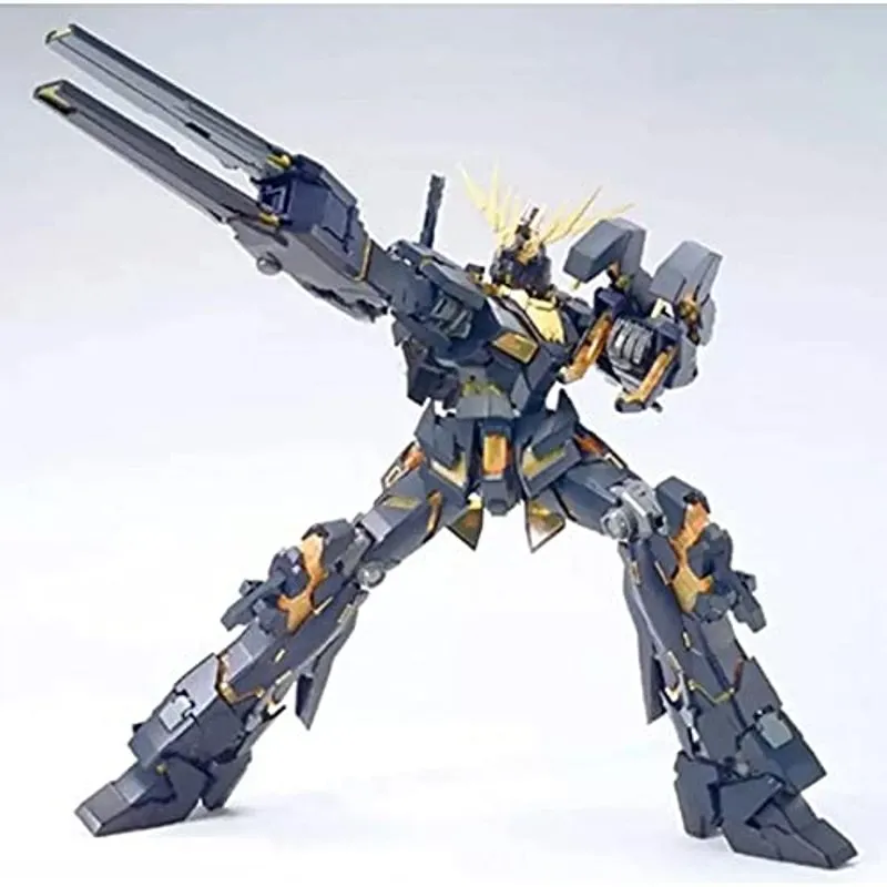Anime Import Unicorn Banshee Titanium Finish MG 1/100-3