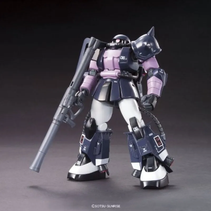 Anime Import Dom Zaku II Black Tri-star HGUC 1/144-2