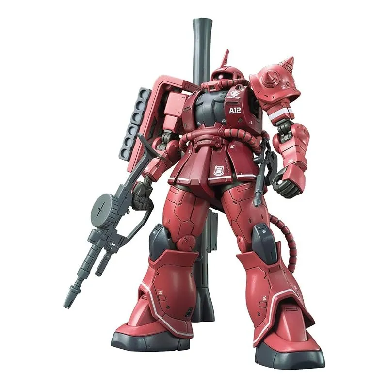 Anime Import MS-06S Char's Zaku II Red Comet Ver HG 1/144-1