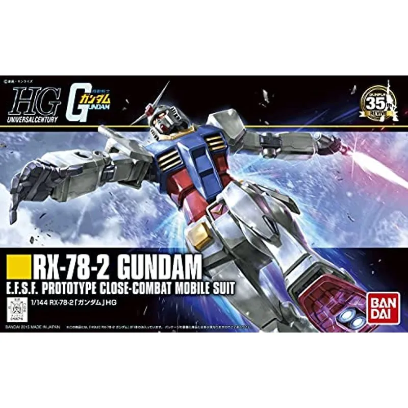 Anime Import RX-78-2 Gundam HGUC 1/144-2