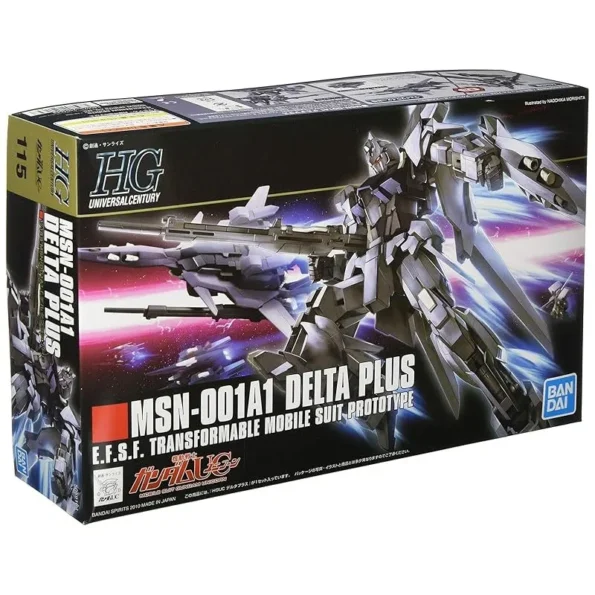 Anime Import MSN-001A1 Delta Plus HGUC 1/144-1
