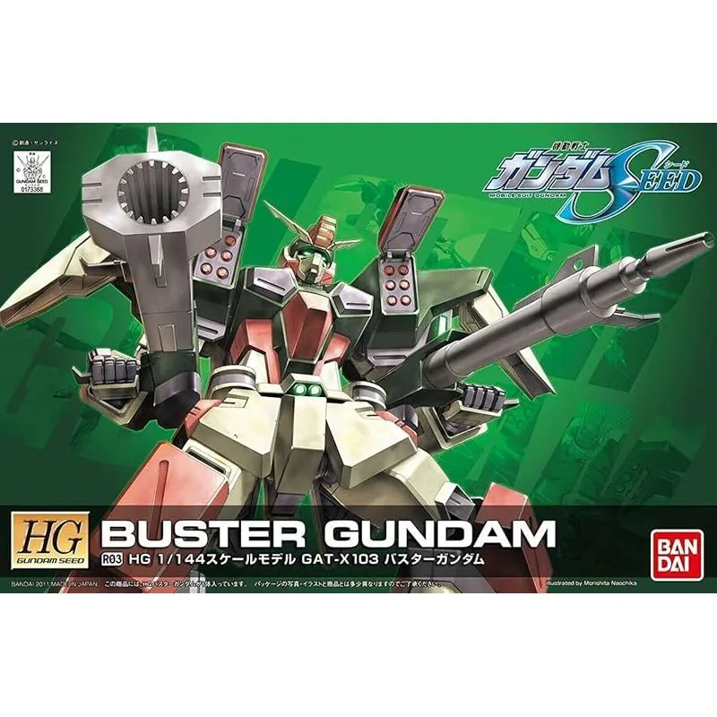 Anime Import Buster R03 HG 1/144-1