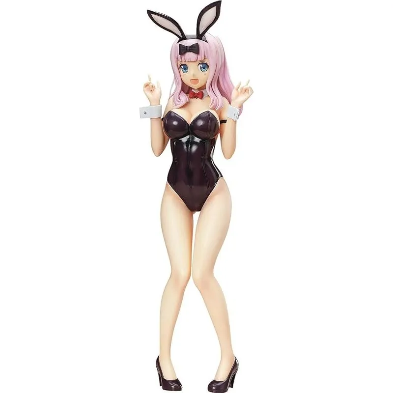Anime Import Chika Fujiwara Bare Leg Bunny Ver. 1/4-1