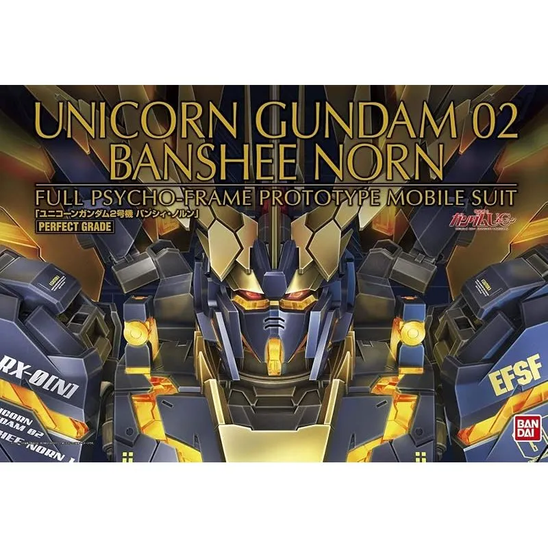 Anime Import RX-0 Unicorn Unit 2 Banshee Norn PG 1/60-1