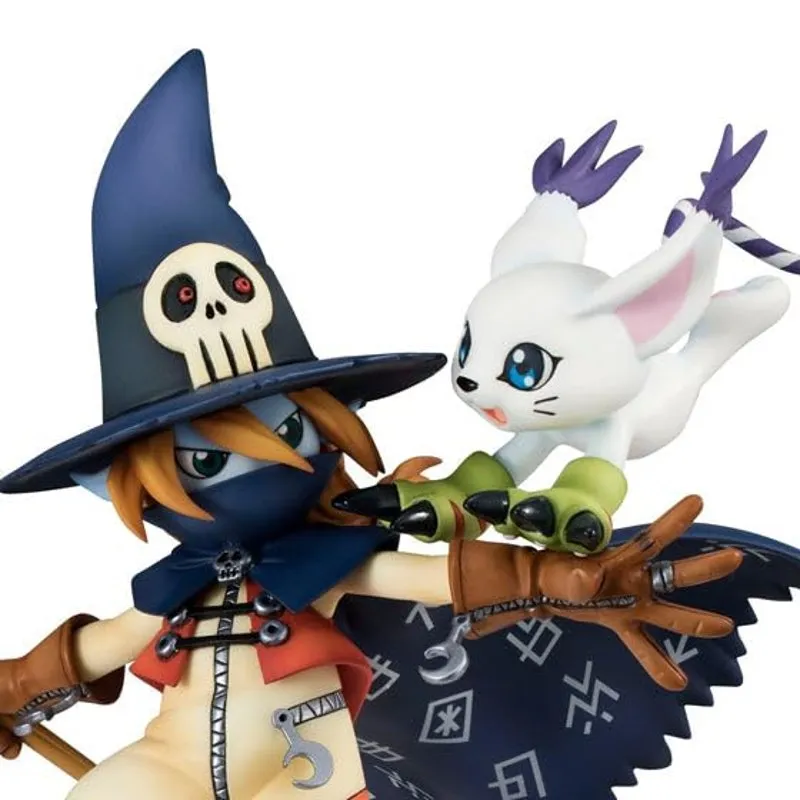 Anime Import Wizarmon & Tailmon Digimon Adventure G.E.M.-1
