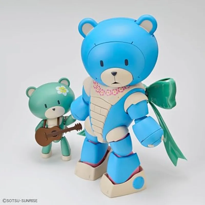 Anime Import Bearguy Ohana & Aloharo Set HG 1/144-2