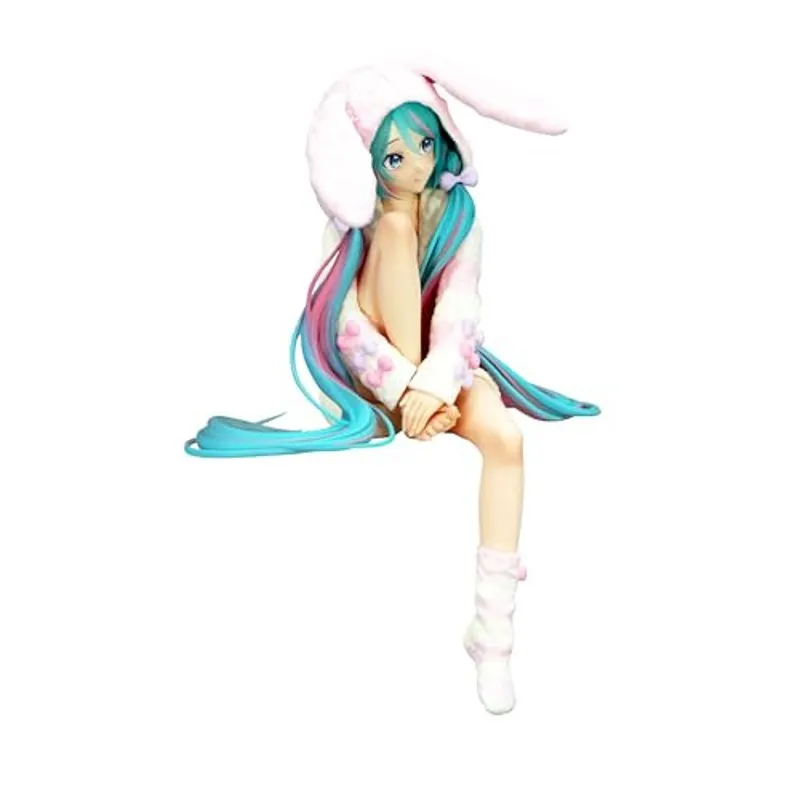 Anime Import Hatsune Miku Rabbit Ear Hood Pajama Ver Noodle Stopper-2